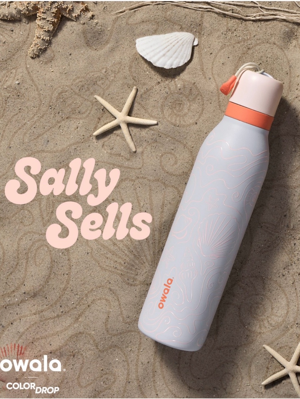 ISO!! OWALA Women’s Insulated Water Bottle- Sally Sell Color Drop- Freesip Twist